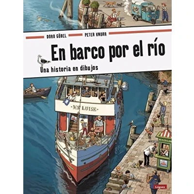 Imagen de en Barco por el Río. Una Historia Dibujos (+2 años) (Pequeñológuez)