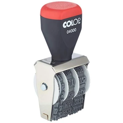 Imagen de Colop Datumstempel 04000 4200420200 Sello fechador (tamaño de la fuente 4 mm)