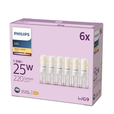 Imagen de Philips LED 25W G9 WW ND 6CT/6 EC
