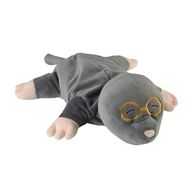 Imagen de warmies Heat Cushion/Stuffed Toy Sleeping Mole Millet Lavender Filling 45 cm 700 g, Marrón, 17418175