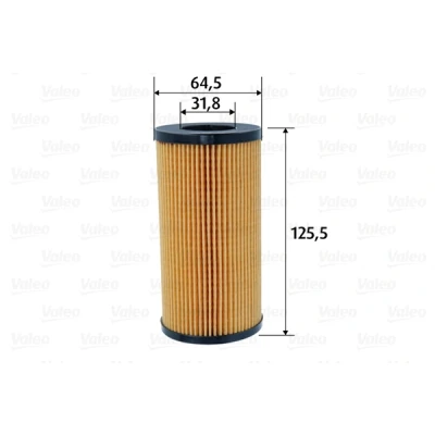 Imagen de VALEO 586594 Filtro de aceite Cartucho filtrante VOLVO: XC60 I, V50, C30