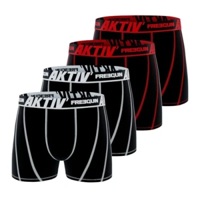 Imagen de FREEGUN Fgakt/1/Bcx4 Ropa Interior de Hombres, 360 d2, XXL (Pack 4)