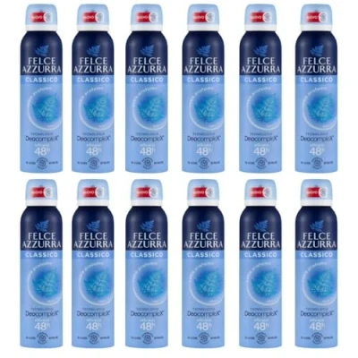 Imagen de 12 x FELCE AZURRA Deo Persona Spray Perfume Clásico 150 ml