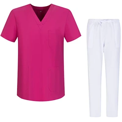 Imagen de MISEMIYA Pijamas Sanitarios Unisex Uniformes Médicos G713 6802 XS, Fucisa 68
