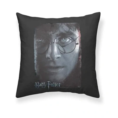 Imagen de BELUM Funda Cojín Harry Potter Tamaño: 50x50 Modelo: Grey A Tejido: Half Panama 100% algodón. 250 Grs.