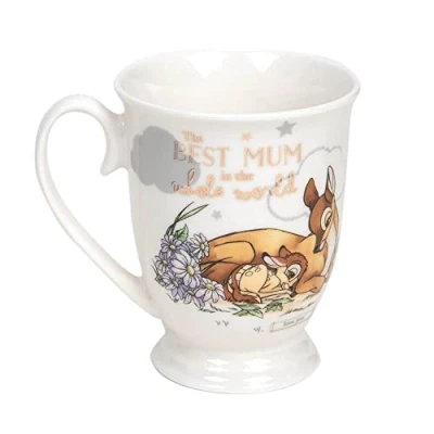 Imagen de WIDDOP Disney DI702 Best Mum Bambi Taza en caja, color dorado