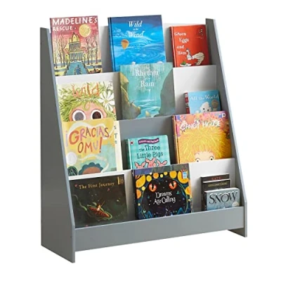 Imagen de SoBuy Librería Infantil para niños Estantería Juguetes con 4 Compartimentos Abiertos 80 x 30 88 cm KMB32 HG ES