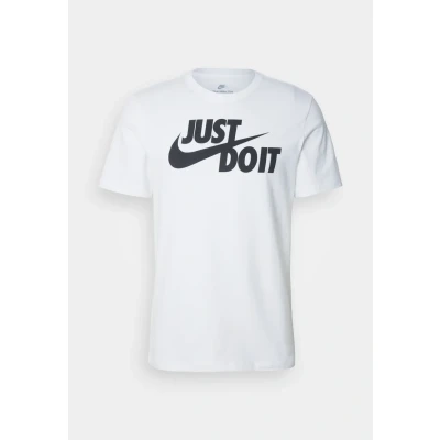 Imagen de Nike Sportswear TEE JUST DO IT Camiseta estampada, Hombre, Talla: Large, White/black