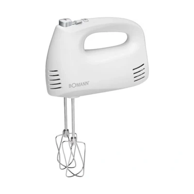 Imagen de Bomann 603810 Batidora de Varilla, 300 W, Plástico, 5 Velocidades, Blanco