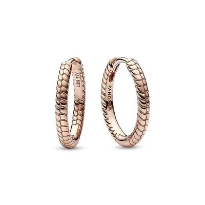 Imagen de Pandora Moments Mujeres Pendientes Baño de oro rosa 14 quilates 282728C00