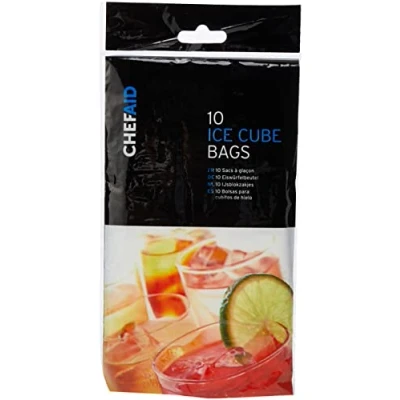 Imagen de Chef Aid Ice Cube Bags, Pack of 1 Freezable Bages to create Cubes demand, Black