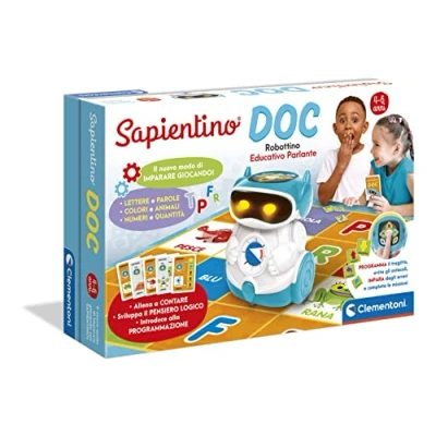 Imagen de Clementoni Sapientino Doc Robot Codificación y programación, Educativo e Interactivo (en Italiano) para niños de 5 años 17698