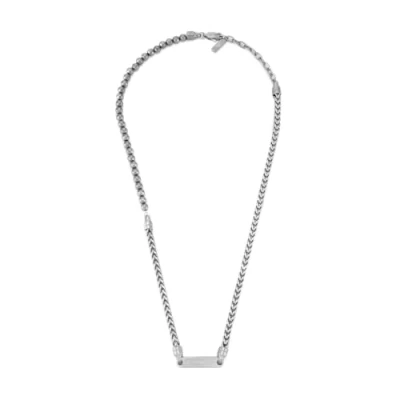 Imagen de Emporio Armani Hombres Collar Plata EGS3182040