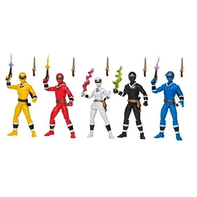 Imagen de Power Rangers Lightning Collection Pack de 5 Alien Figuras Premium coleccionables 15 cm con Accesorios