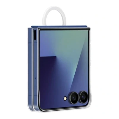 Imagen de Funda Con Anillo Samsung Transparente Para Galaxy Z Flip7