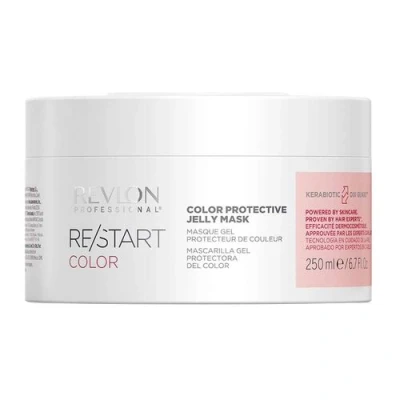Imagen de REVLON PROFESSIONAL RESTART COLOR mascarilla Protectora del Color, capilar de gelatina anti decoloración, para cabellos teñidos, 250ml