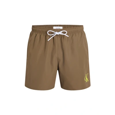 Imagen de Calvin Klein Swimwear Medium Drawstring Bañador, Hombre, Talla: Large, Dusky green