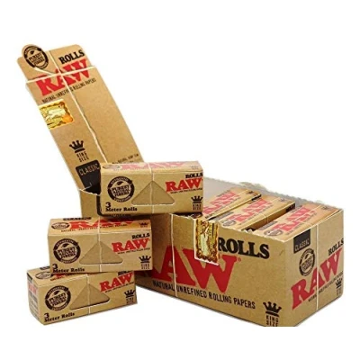 Imagen de Rollos de Papel fumar RAW 12 Unidades 3m
