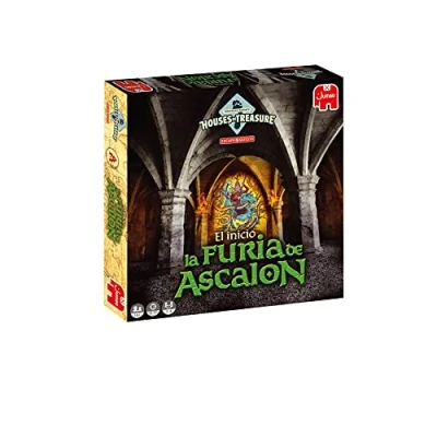 Imagen de Jumbo Escape Quest: el inicio la fúria de Ascalon, Juego mesa adulto que simula una Experiencia Room y Puzle a partir 16 años