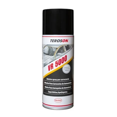 Imagen de Teroson VR 5000 Spray adhesivo para carrocería (400 ml) pegar piel, piel sintética, textiles, cartón, goma, metal