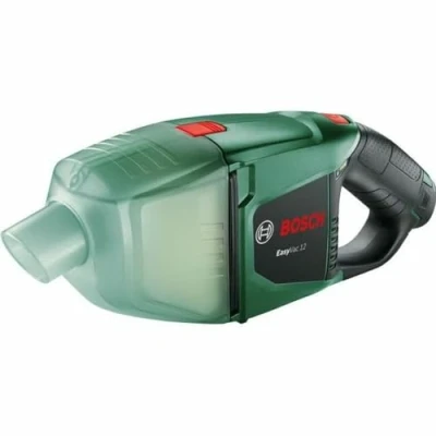 Imagen de Bosch Home and Garden EasyVac 12 Aspiradora de mano con batería (2,5 Ah, 380 ml capacidad), Negro Y Verde, V