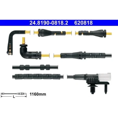 Imagen de ATE 24.8190 0818.2 Sensor de Desgaste Pastillas Frenos LAND ROVER: Range Rover Evoque, Discovery Sport