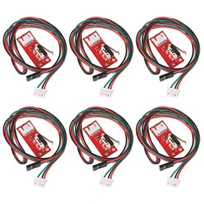 Imagen de GTIWUNG Módulo De Interruptor Límite final carrera mecánico, óptico Mecánico Compatible Con La Impresora 3D RepRap RAMPAS 1.4