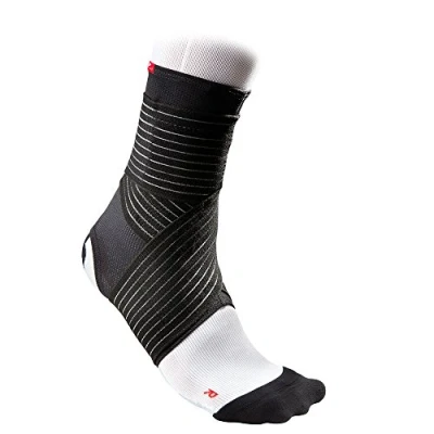 Imagen de Mc David 433R Tobillera Transpirable con cinchas, Unisex Adulto, Negro, S