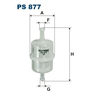 Imagen de FILTRON PS 877 Filtro Combustible de tubería 8 IVECO: DAILY 3 Kasten/Kombi,