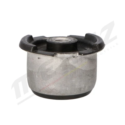 Imagen de MERTZ M S4119 Silentblock Brazo de Suspension Eje trasero izquierda, trasero, derecha 50 Caucho, Aluminio BMW: 3 Berlina, Coupé, Compact