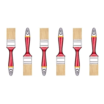 Imagen de HARDY WORKING TOOLS brochas Pintura Set de 6 Piezas, Piezas 35 mm Ancho, Madera, Cepillo Serie *33*, 6PCS, Pinceles A0200 330615