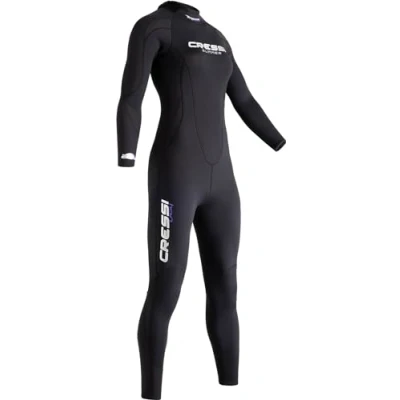 Imagen de Cressi Summer Lady Wetsuit Traje de Buceo para Mujer en Neopreno 2.5 mm, Negro, XL
