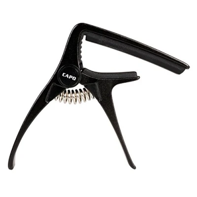 Imagen de CASCHA HH 2037 Cejilla para guitarra acústica y eléctrica, adecuado guitarras con cuerdas de acero