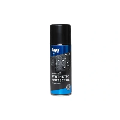 Imagen de Kaps Spray Zapatos Protector Resistente al Agua Impermeabilizante para Cuero Sintético Eco Artificial Vegano, Tejidos y Textiles Sensibles,