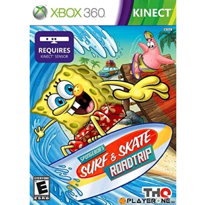 Imagen de Bob l&#039;éponge: surf &amp; skate (jeu Kinect) [Importación francesa]