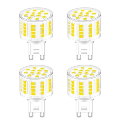 Imagen de G9 Bombillas LED 5W Non Regulable,5W Equivalente a 50W Halógena,blanco frío 6000K,500LM,Sin Parpadeo,Lámpara Para Iluminación Del Hogar,Pack de 4 [Clase eficiencia energética A++]