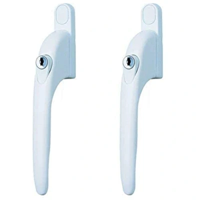 Imagen de Yale p 2ywhlck40 n wh pvcu inline maniglia per finestra con serratura, bianco