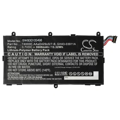 Imagen de vhbw 1x batería Compatible con Samsung Galaxy Tab SM T210R, T211, 3 7.0, Kids, T210, T2105 Tablet, Pad (3600 mAh, 3,7 V, Li Poli) reemplaza T4000E