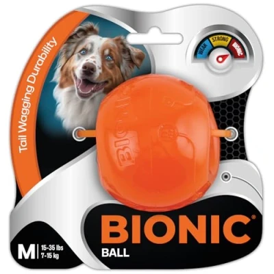 Imagen de BIONIC Juguete Interactivo para Perros Pelota, M, 6,7 cm