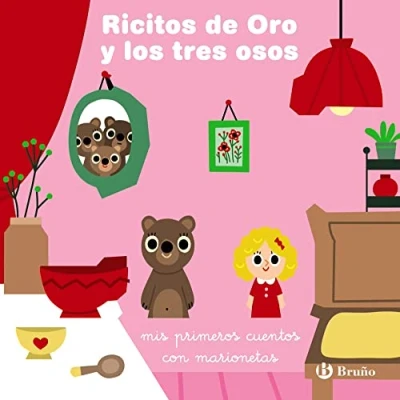 Imagen de Ricitos DE Oro Y los tres osos: mis primeros cuentos con marionetas (Castellano A PARTIR 0 AÑOS MANIPULATIVOS (LIBROS PARA TOCAR JUGAR), POP UPS Otros libros)