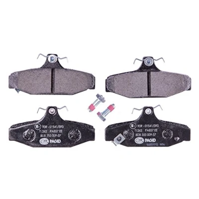 Imagen de HELLA 8DB 355 009 571 Juego de pastillas freno con avisador acústico desgaste tornillos pinza accesorios