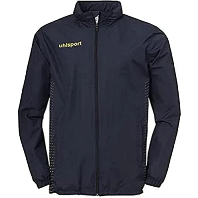 Imagen de Uhlsport Score Rain Chubasquero, Hombre, Azul Marino/Amarillo Flúor, XXL