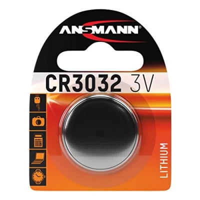 Imagen de Ansmann 3V CR3032 Pilas (Litio, Button/coin, 3V) Plata