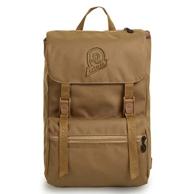Imagen de Invicta Mochila, JOLLY SOLID S Mochila Casual, Unisex, Para la oficina, viajes de un día y desplazamientos, escuela, el deporte tiempo libre, Diseño Italiano, beige