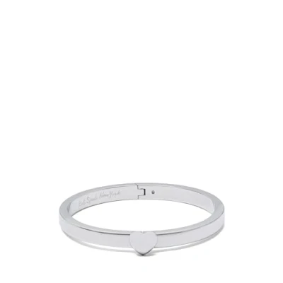 Imagen de kate spade new york Heart YOU Hinged Bangle Pulsera silvercoloured, Mujer, Talla: One Size, Silver coloured