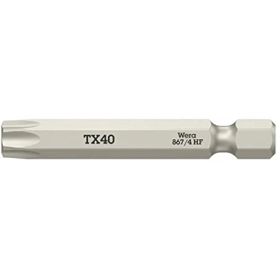 Imagen de Wera 05060511001 Punta con función de retención, 867/4 TORX® HF Puntas sistema TX 40 x 50 mm