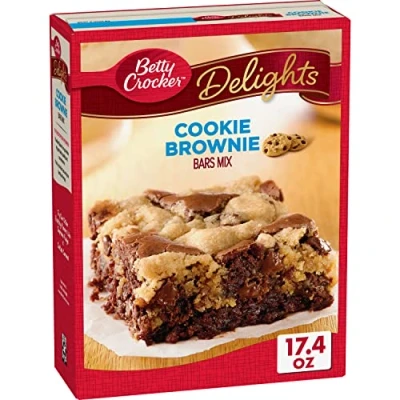 Imagen de Betty Crocker Barras de brownie para galletas, mezcla 493 g