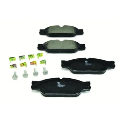Imagen de HELLA 8DB 355 012 251 Juego de pastillas freno preparado para indicador desgaste con tornillos pinza accesorios JAGUAR: S Type