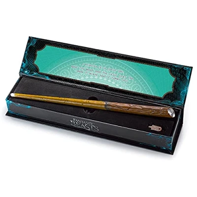 Imagen de la varita iluminada de colección noble Newt Scamander