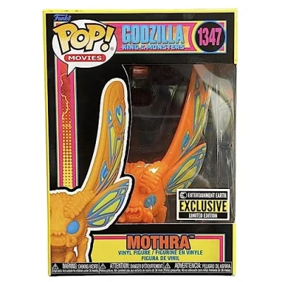 Imagen de Funko! Godzilla Mothra Black Light Pop! Vinyl Figure Entertainment Earth Exclusive